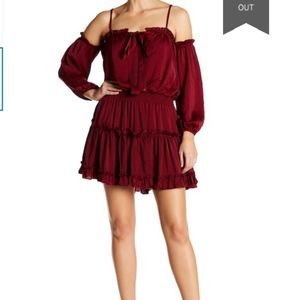 Cold Shoulder Smocked Dress